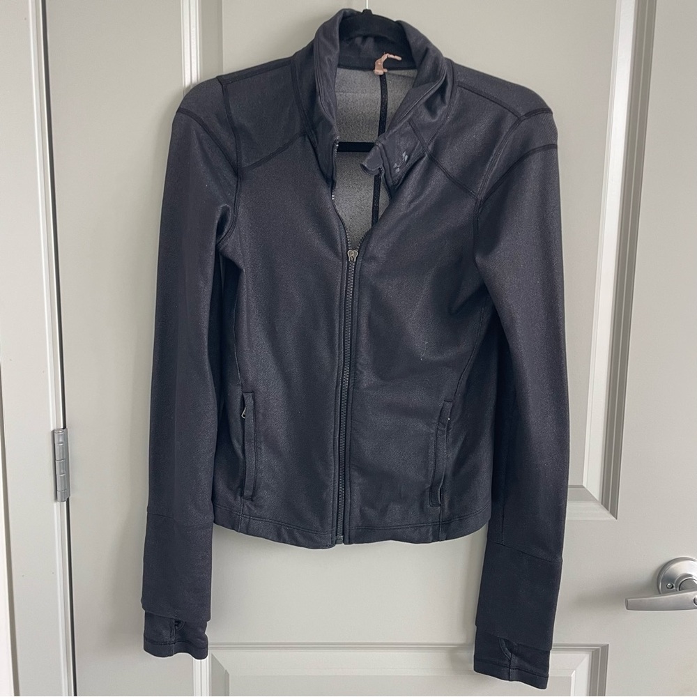 Under Armour Women's Black Leather Jacket